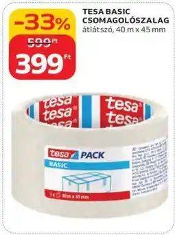 Auchan TESA BASIC CSOMAGOLÓSZALAG ajánlat