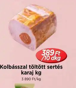 Real Kolbásszal töltött sertés karaj ajánlat
