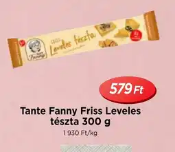 Real Tante Fanny Friss Leveles tészta ajánlat