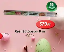 Real Reál Sütőpapír ajánlat