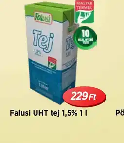 Real Falusi UHT tej 1,5% ajánlat