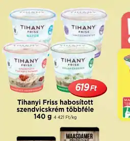 Real Tihanyi Friss habosított szendvicskrém ajánlat
