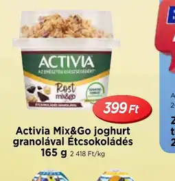 Real Activia Mix&Go joghurt ajánlat