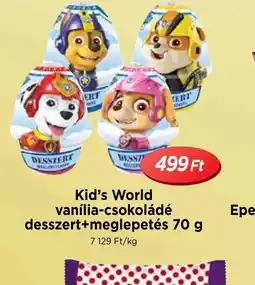 Real Kid's World deser z niespodzianką ajánlat