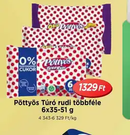 Real Pöttyös Túró rudi ajánlat