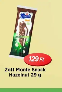 Real Zott Monte Snack Hazelnut ajánlat