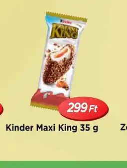 Real Kinder Maxi King ajánlat
