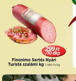 Real Finonimo Sertés Nyári Turista szalámi ajánlat