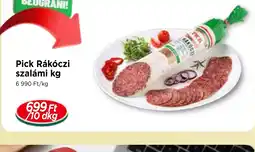 Real Pick Rákóczi szalámi ajánlat