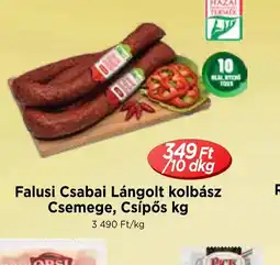 Real Falusi Csabai Lángolt kolbász ajánlat