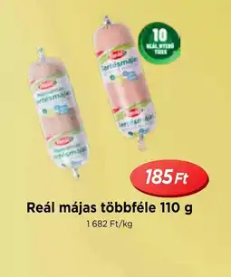 Real Reál májas többféle ajánlat