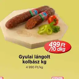 Real Gyulai lángolt kolbász ajánlat