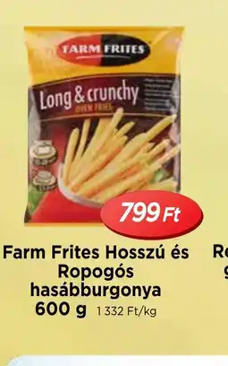 Real Farm Frites Hosszú és Ropogós hasábburgonya ajánlat