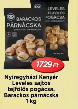Real Nyíregyházi Kenyér Pogácsa/Párnácska ajánlat