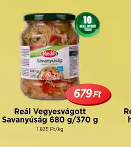 Real Reál Vegyesvágott Savanyúság ajánlat
