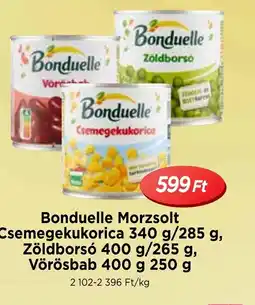 Real Bonduelle Morzsolt Csemegekukorica ajánlat
