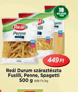 Real Reál Durum szaraztészta ajánlat