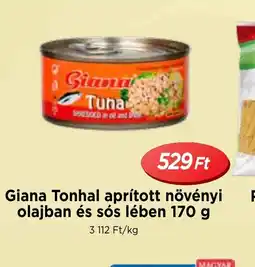 Real Giana Tonhal aprított ajánlat