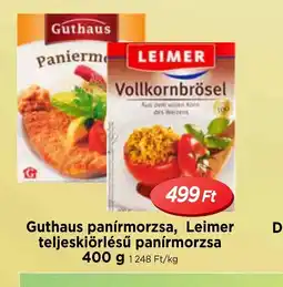 Real Guthaus / Leimer bułka tarta ajánlat