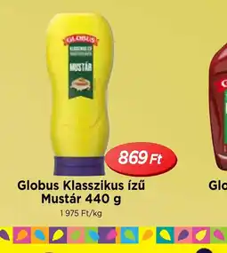Real Globus Klasszikus ízű Mustár ajánlat