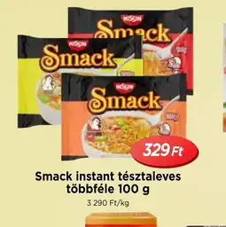 Real Smack instant tésztaleves ajánlat