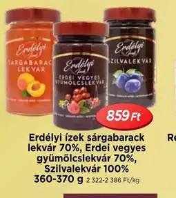 Real Erdélyi ízek lekvár ajánlat