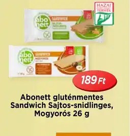 Real Abonett Sandwich ajánlat