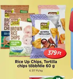 Real Rice Up Chips, Tortilla chips ajánlat