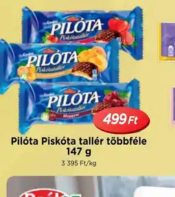 Real Pilóta Piskóta tallér ajánlat