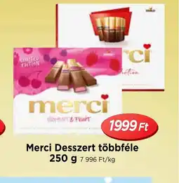 Real Merci Desszert ajánlat