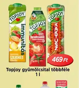 Real Topjoy gyümölcsital ajánlat