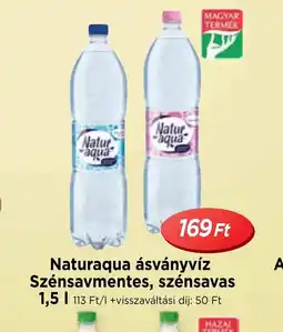 Real Naturaqua ásványvíz ajánlat