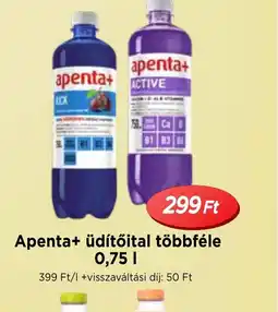 Real Apenta+ üdítőital többféle ajánlat