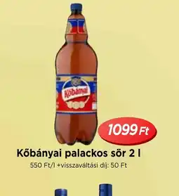 Real Kőbányai palackos sör ajánlat
