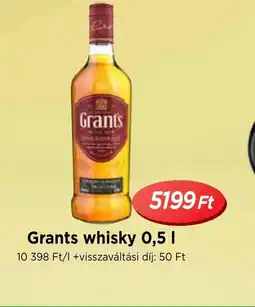 Real Grants whisky ajánlat