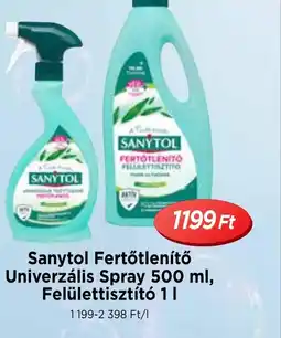 Real Sanytol Spray / Felülettisztító ajánlat