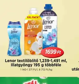 Real Lenor textilöblítő / Illatgyöngy ajánlat