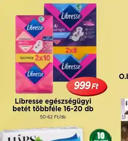Real Libresse egészségügyi betét ajánlat