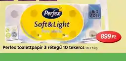 Real Perfex toalettpapír ajánlat