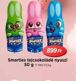 Real Smarties tejcsokoládé nyuszi ajánlat