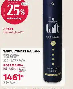 Rossmann TAFT ULTIMATE HAJLAKK ajánlat