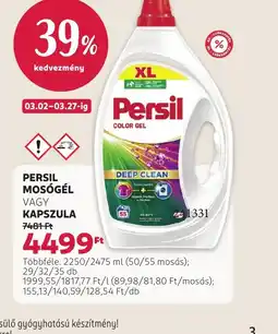 Rossmann PERSIL MOSGÉL VAGY KAPSZULA ajánlat