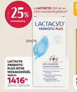 Rossmann LACTACYD INTIM MOSAKODGÉL ajánlat