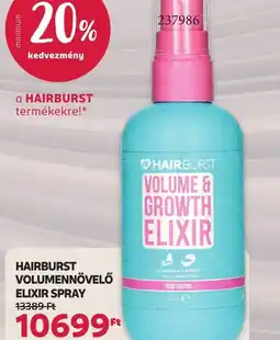 Rossmann HAIRBURST VOLUMENNÖVELŐ SPRAY ajánlat