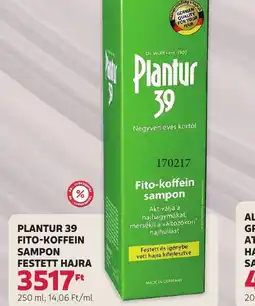 Rossmann Plantur 39 Fito-koffein sampon ajánlat