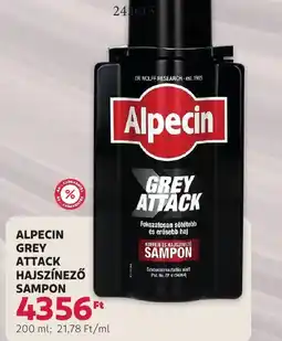Rossmann ALPECIN GREY ATTACK SAMPON ajánlat