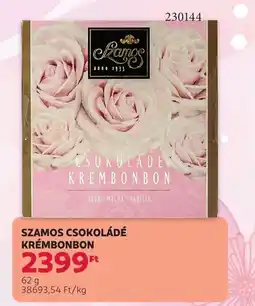 Rossmann SZAMOS CSOKOLÁDÉ KRÉMBONBON ajánlat