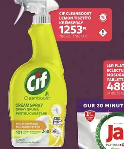 Rossmann CIF CLEANBOOST LEMON KRÉMSPRAY ajánlat