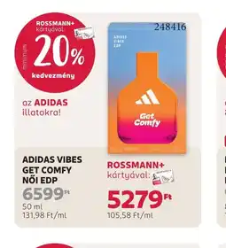 Rossmann ADIDAS VIBES NŐI EDP ajánlat