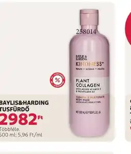 Rossmann BAYLIS NET 500 mL 169 FLOZ USHARDING TUSFÜRDŐ ajánlat